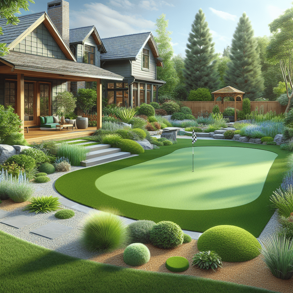Artificial Turf And Putting Green Installation in Davis