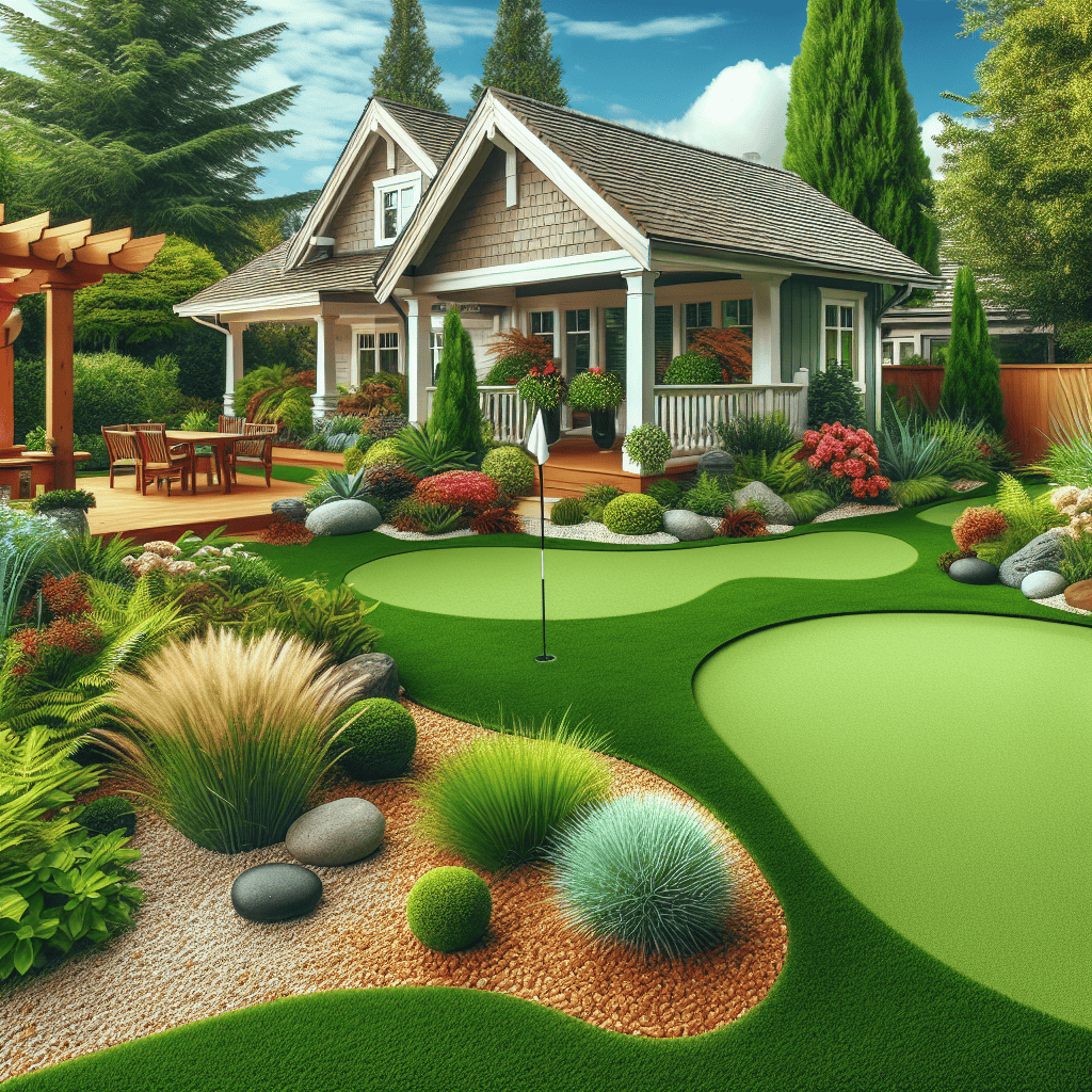 Artificial Turf And Putting Green Installation in Lodi