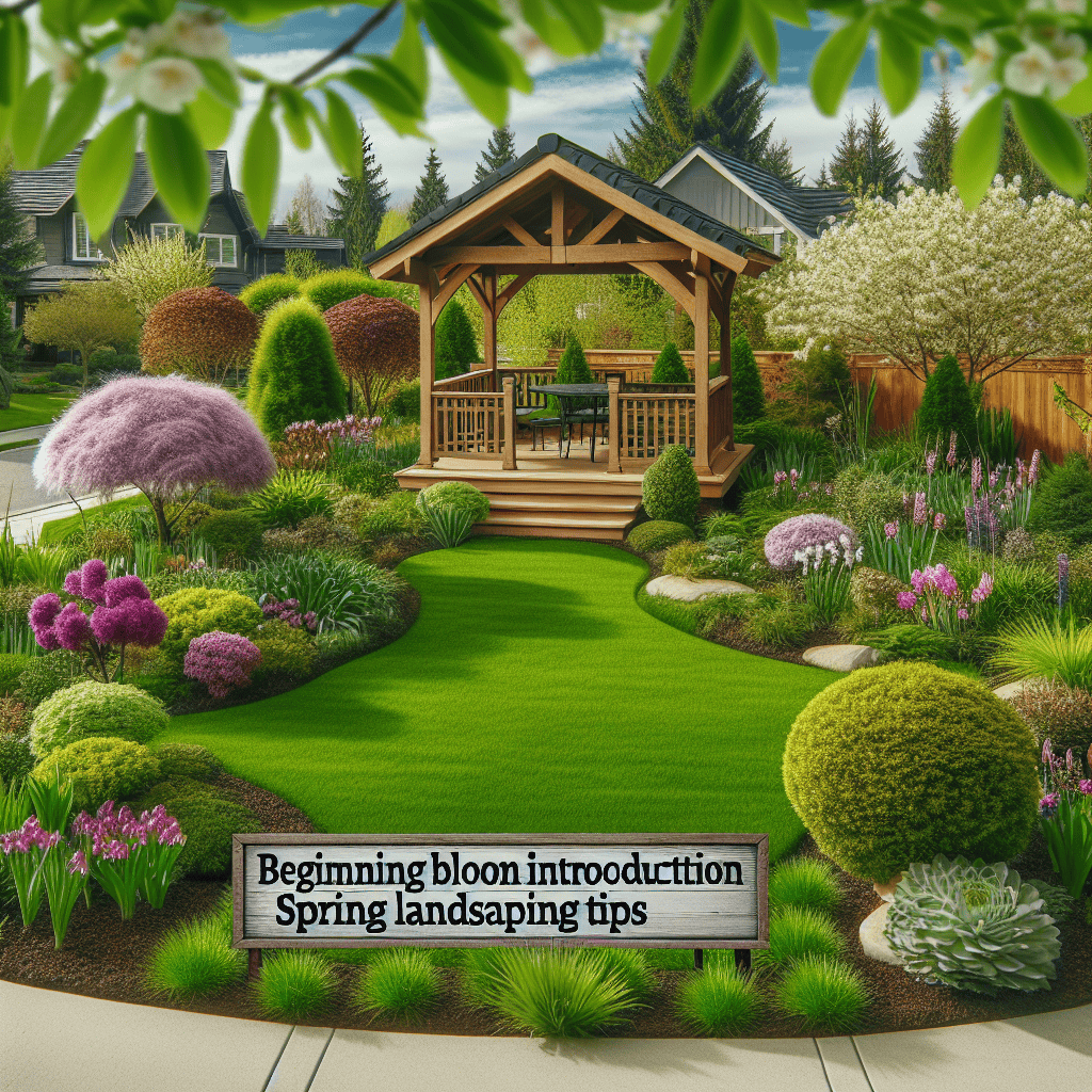 Beginning Bloom Introduction Spring Landscaping Tos