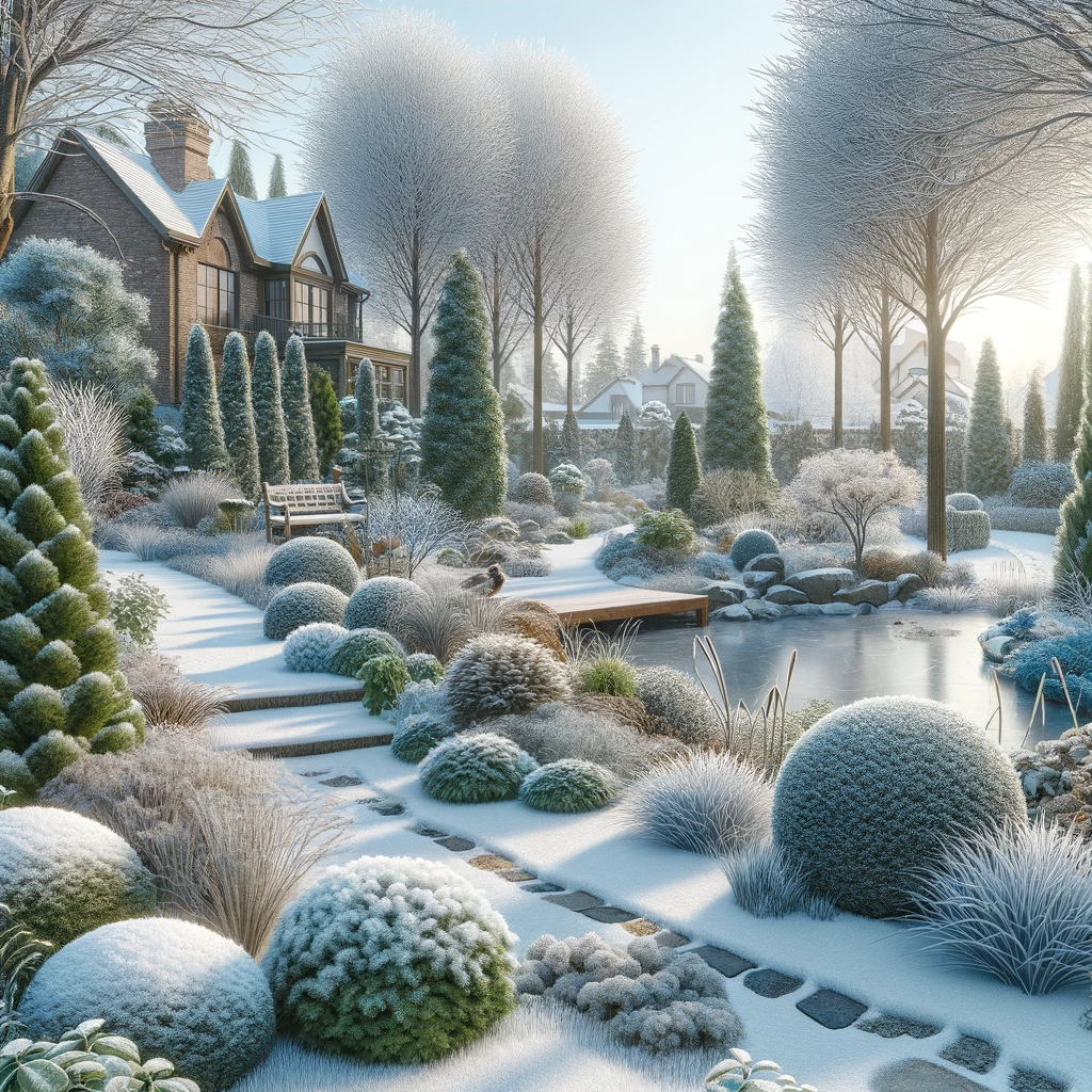 Landscaping In Winter