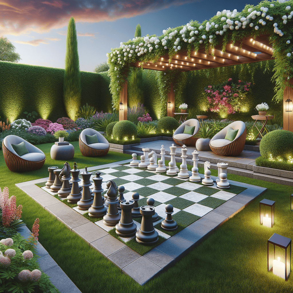 Create Your Own Outdoor Chessboard