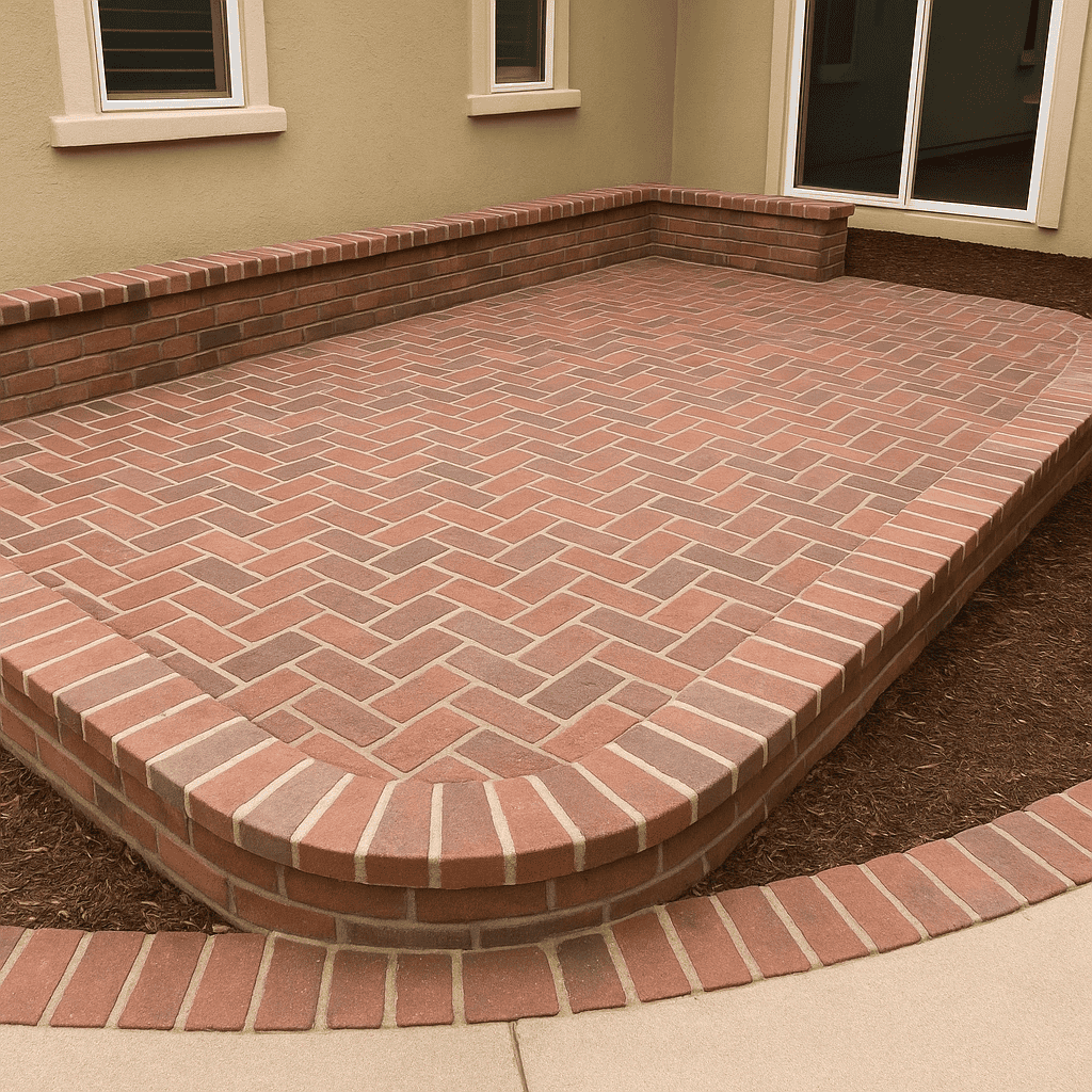 Custom Brick Patios, Walks, Walls, & More 5 Custom Brick Patios, Walks, Walls, & More
